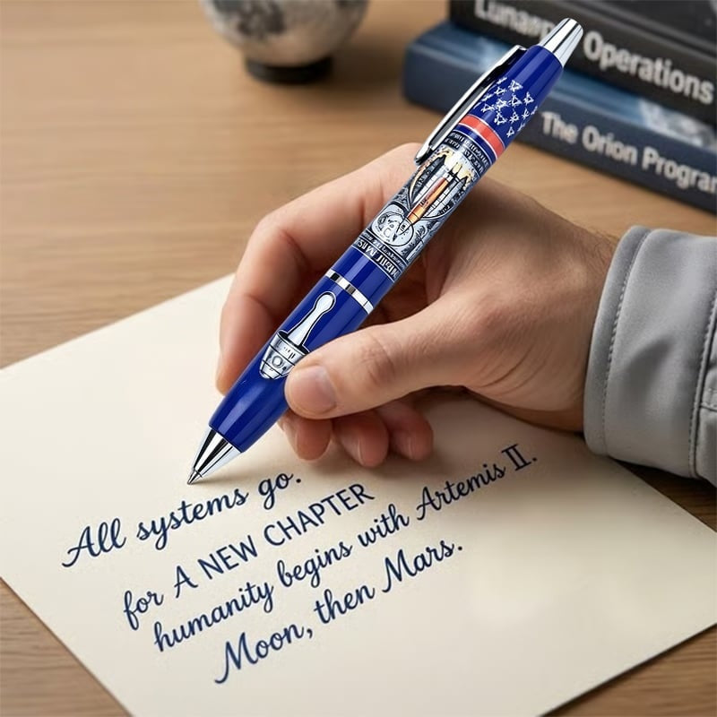 👨🚀Handcrafted Commemorative Pen🚀✍️ No Stickers, No Compromises