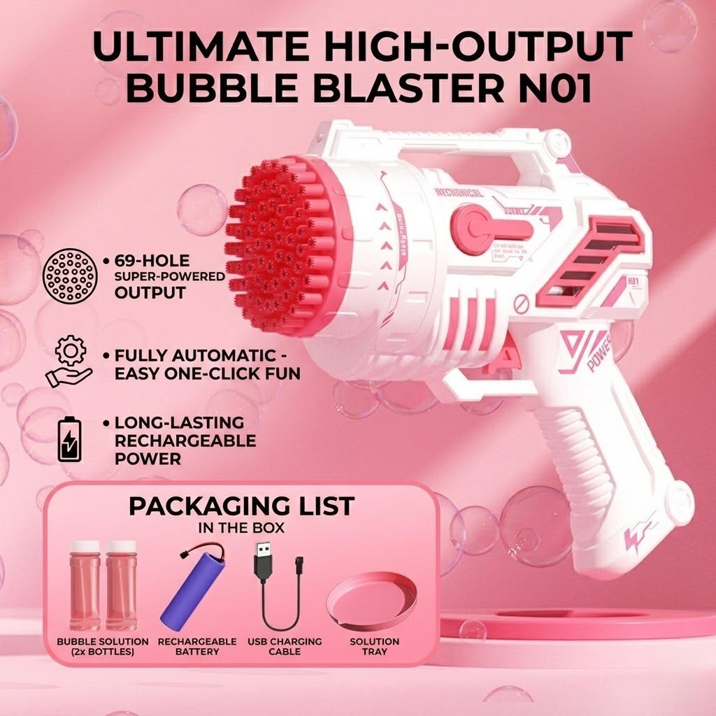 Bubble Machine Gun