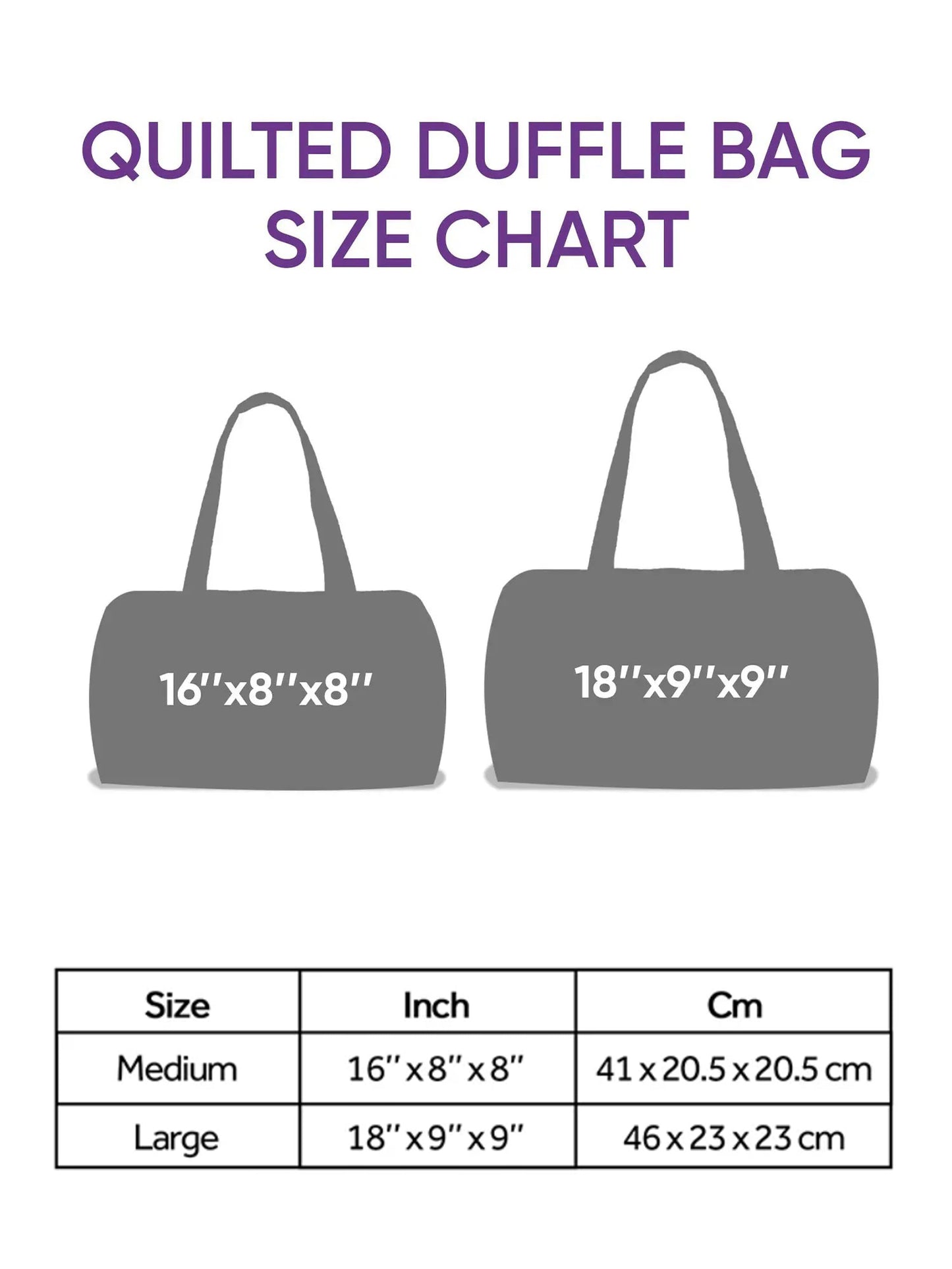 Hippie Van Quilted Duffle Bag