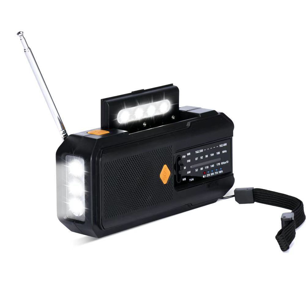 Solar Hand-Crank Emergency Weather Radio