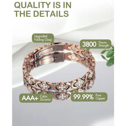Trysoviren Adjustable Healing Magnetic Bracelet for Women