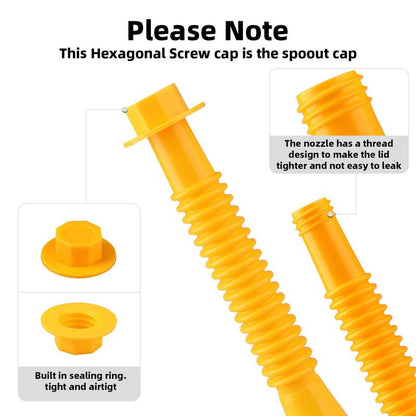 Replacement Gas Can Spout With Flexible Nozzle