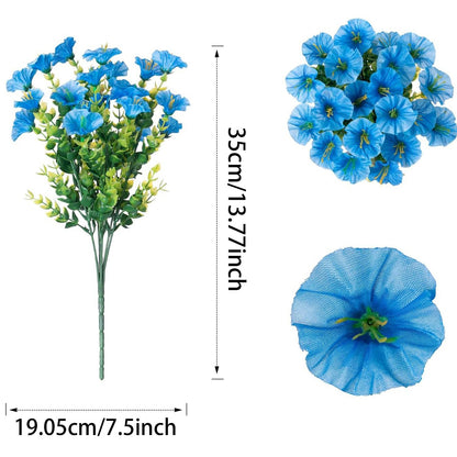 UV resistant artificial outdoor flowers