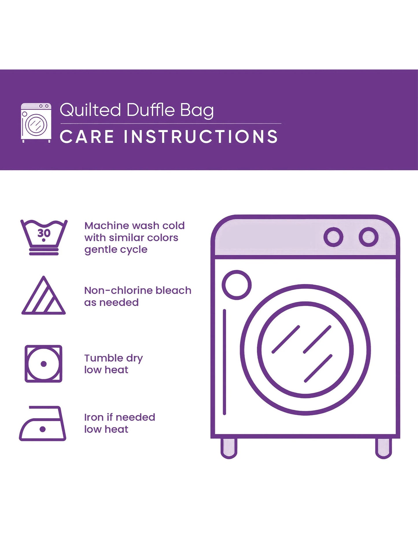 Freedom Echo Quilted Travel Bag