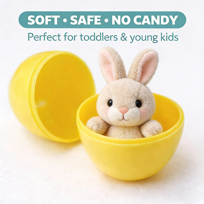 🔥Plush Animals Pre-Filled Easter Eggs （1 Set 12 Pcs ）
