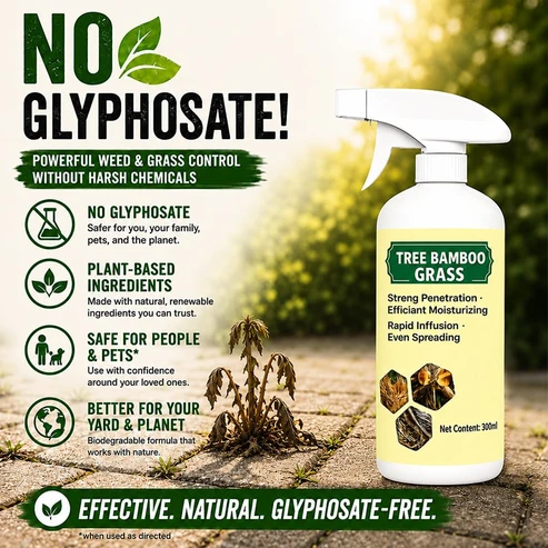 Weed and grass spray