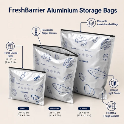 Aluminium Storage Bags