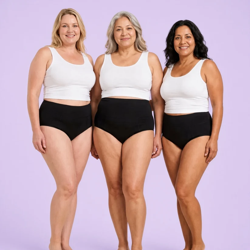 High-Waisted Full Coverage Cotton Briefs
