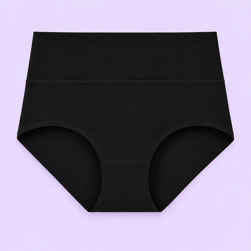 High-Waisted Full Coverage Cotton Briefs