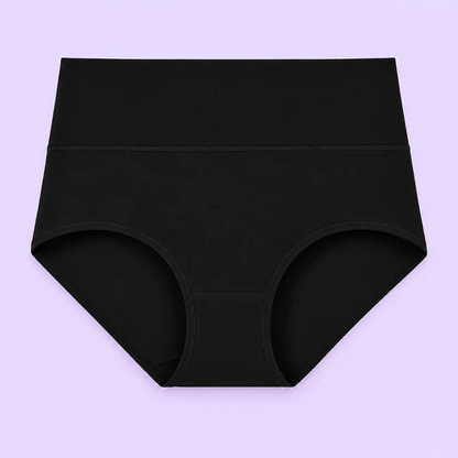 High-Waisted Full Coverage Cotton Briefs