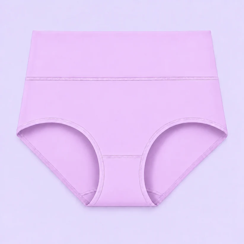 High-Waisted Full Coverage Cotton Briefs