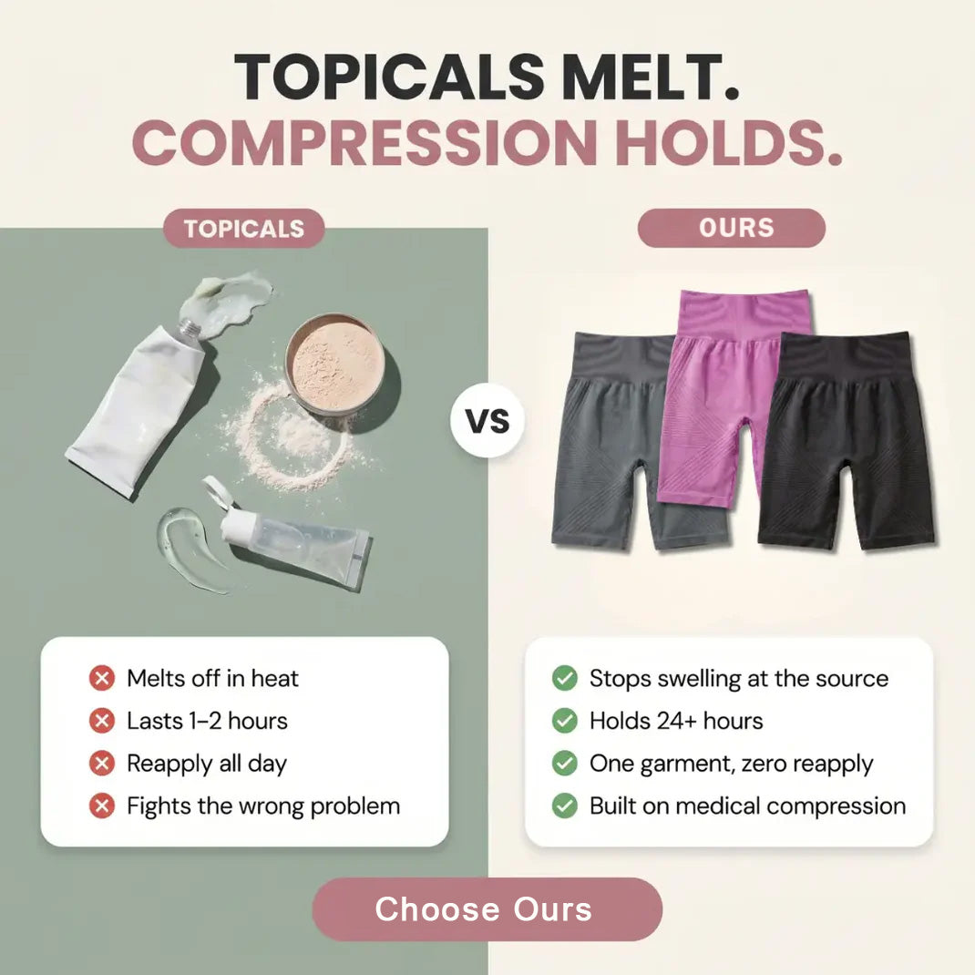 Anti-chafing 3D-short Legging