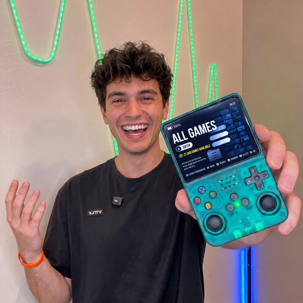 Trysoviren Pro 2.0 — R36S Retro Handheld Console