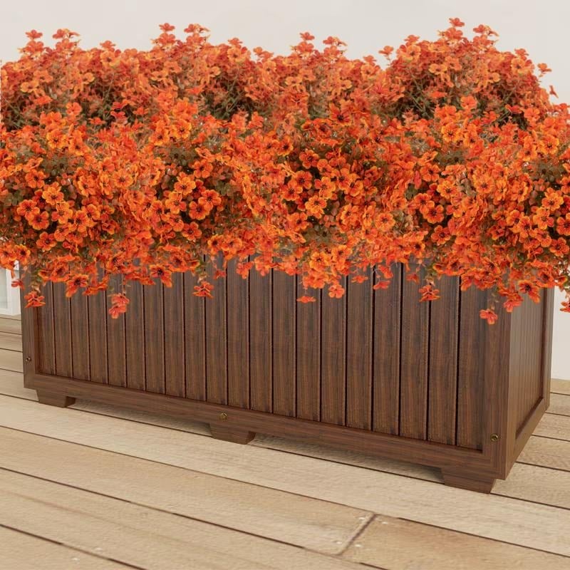 UV resistant artificial outdoor flowers