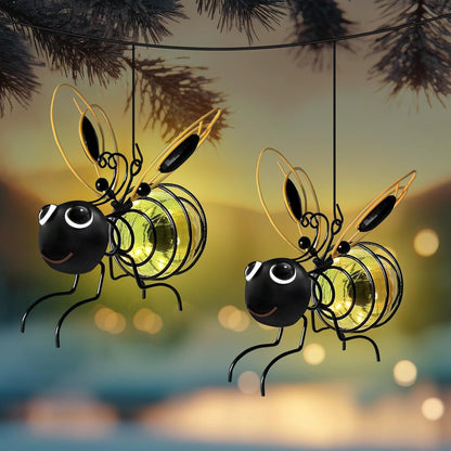 🏆 50K+ SOLD! Almost Gone-⚡🔥Outdoor Hanging Solar Bee Light