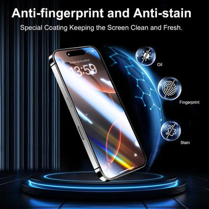 🔥Luxury Privacy Screen Protector for iPhone- Fingerprint Proof, Scratch Resistant