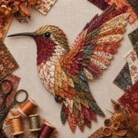 🍂Autumn Harvest Hummingbird