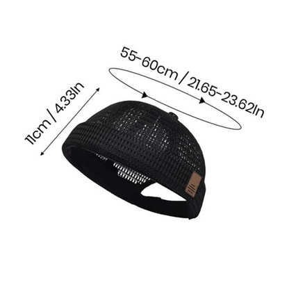 Lightweight Breathable Mesh Brimless Cap