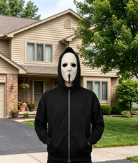 White face mask