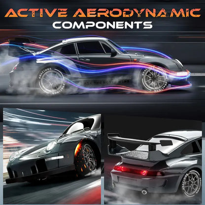 1:24 Scale 4WD Remote Control Car For 3-15,RC Drift Car with LED