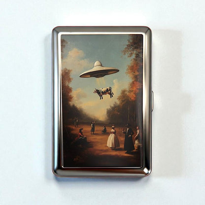 🛡️Vintage Art Deco Versatile Card & Cash Case With RFID Protection