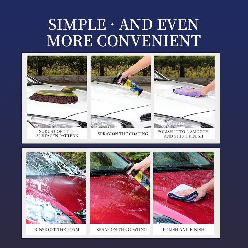 Trysoviren Car Nano quick-coat restore-Coating Spray