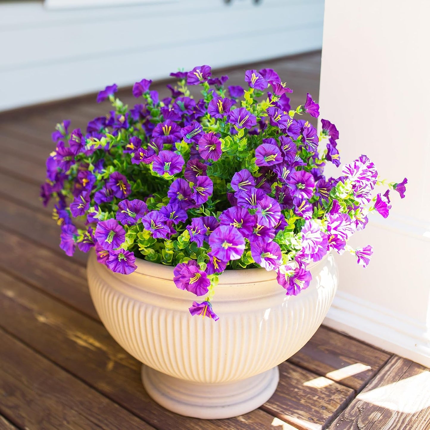 UV resistant artificial outdoor flowers