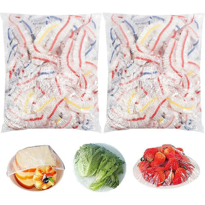 Tryiho Fresh Keeping Bags – Elastic Plastic Bowl Covers