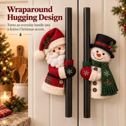 ☃️🎅Christmas Santa & Snowman Handle Huggers