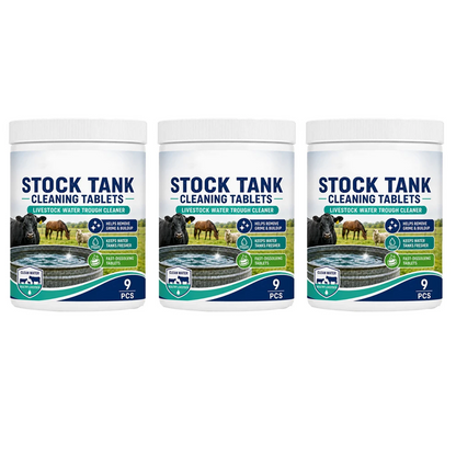 Fast-Dissolving Livestock Water Tank Cleaning Tablets