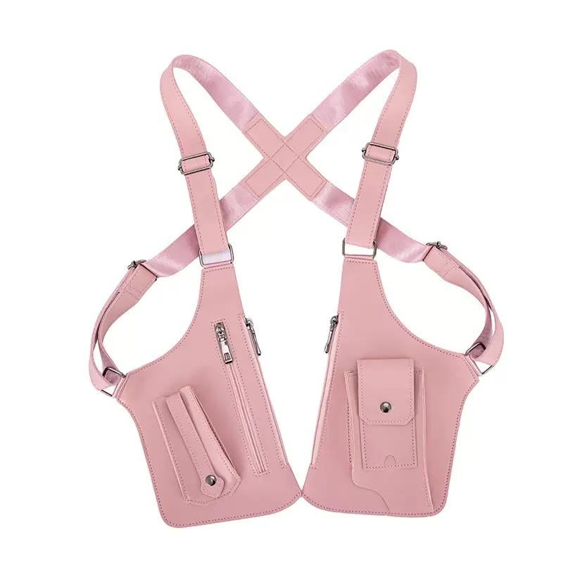 Premium Leather Adjustable Underarm Shoulder Bag for Men & Women