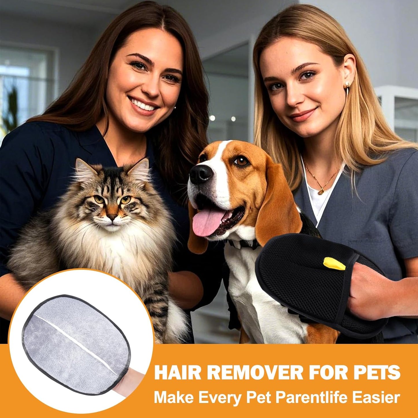 Pet Hair Removal Glove – 🐾Effortless Fur Cleanup