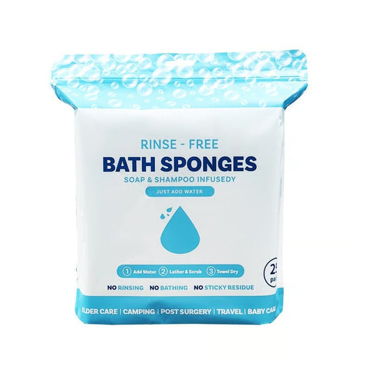 🏆Flash Sale⚡ 50K+  🌈Disposable Rinse-Free Bathing Wipes🧼