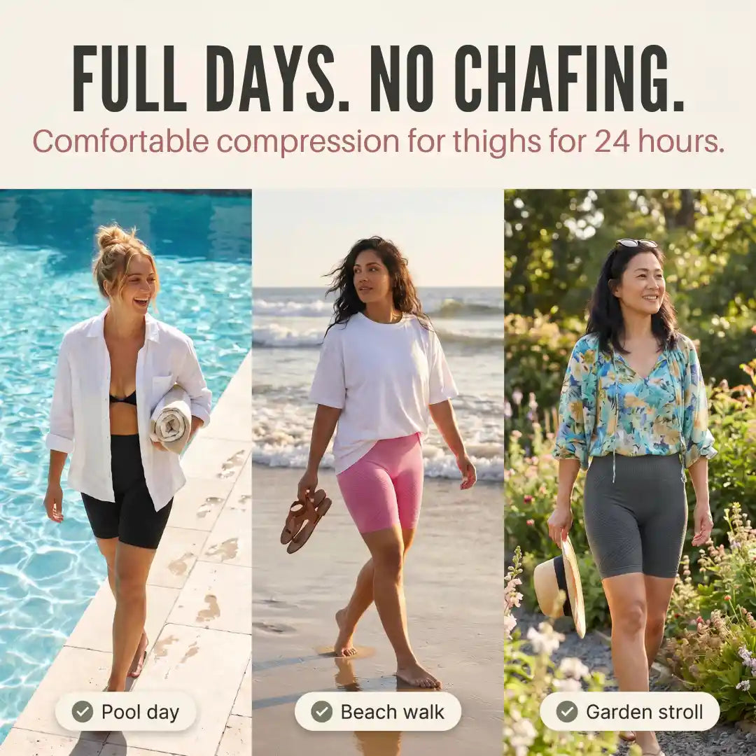 Anti-chafing 3D-short Legging