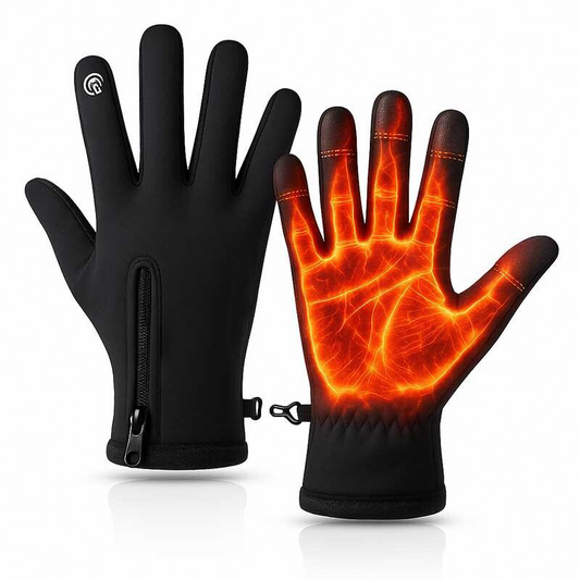 Tryiho -Outdoor Winter Gloves Touchscreen Windproof Full-Finger Gloves
