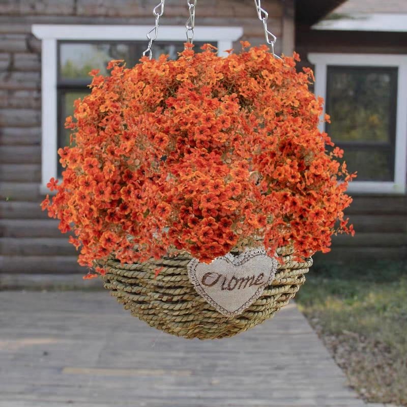 UV resistant artificial outdoor flowers