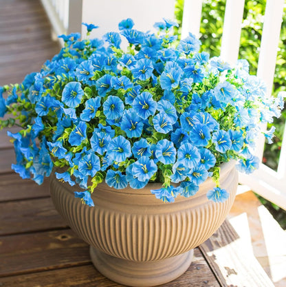 UV resistant artificial outdoor flowers