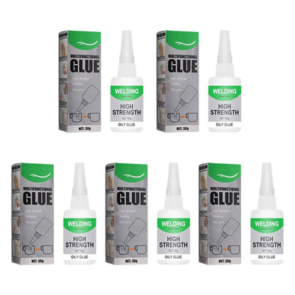 Welding High-Strength Oily Glue