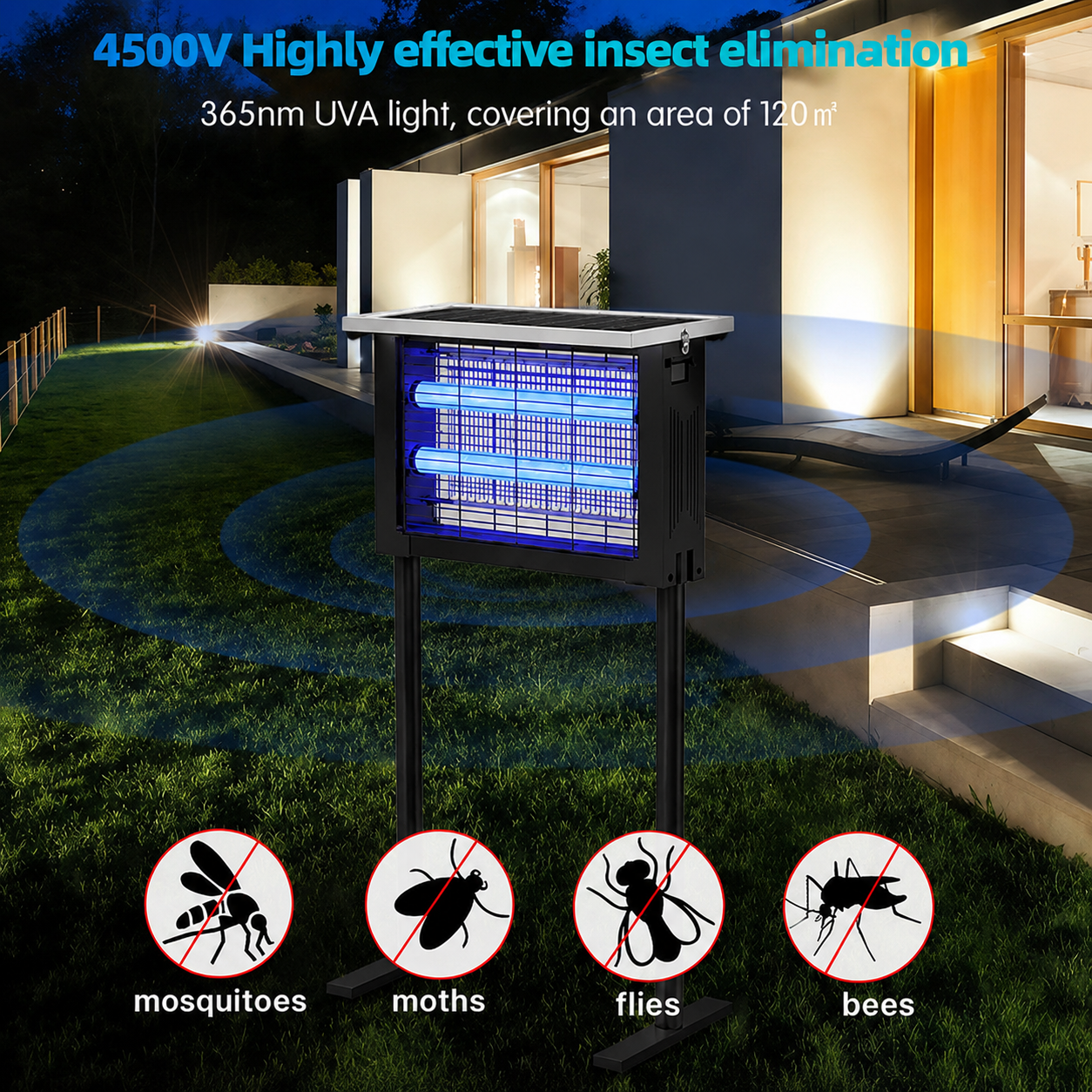 Solar Bug Zapper Outdoor