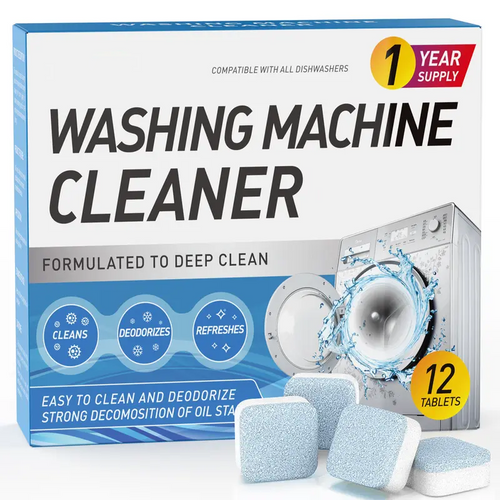 Washing Machine Cleaner Descaler 12 Pack