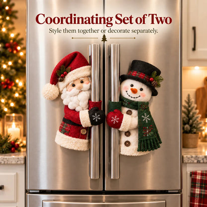 ☃️🎅Christmas Santa & Snowman Handle Huggers