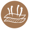 Breathable fabric icon
