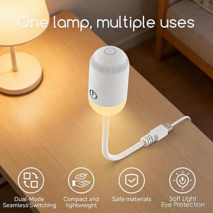 💡🌃2-in-1 Galaxy Star Projector USB Night Light for Indoor Decor