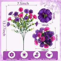Purple and Fuchsia