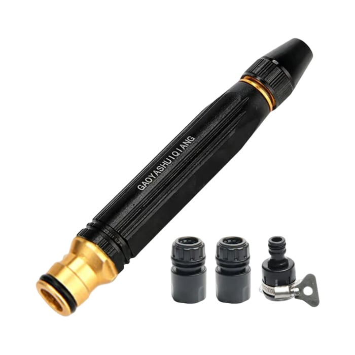 Heavy Duty Adjustable Twist Hose Nozzle Jet Sweeper Nozzle