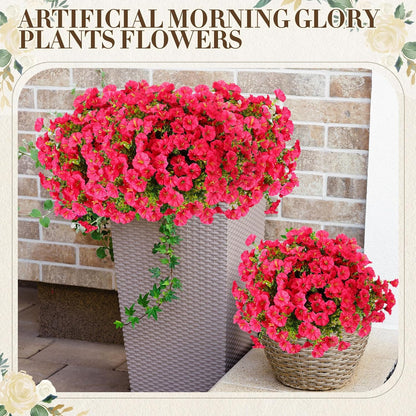 UV resistant artificial outdoor flowers