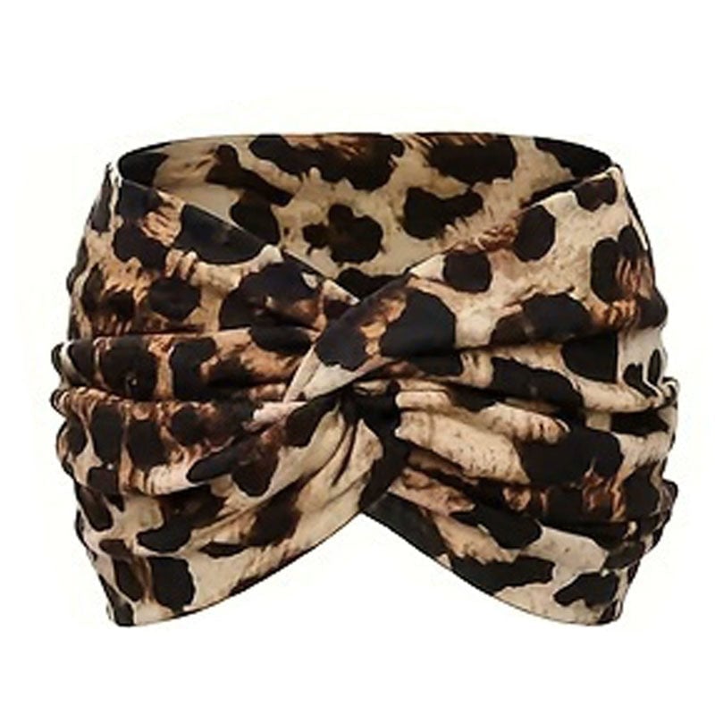 Vintage Style Wide Tie-Dye Hairband