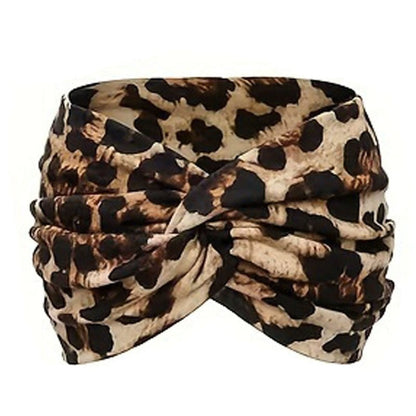Vintage Style Wide Tie-Dye Hairband