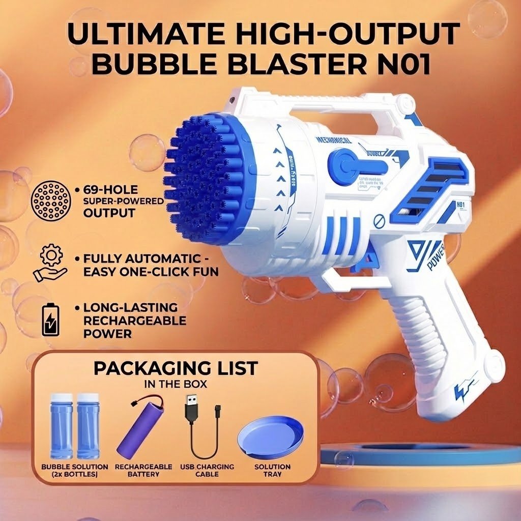 Bubble Machine Gun