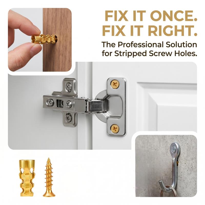 Hinge Repair Screw & Expansion Anchor